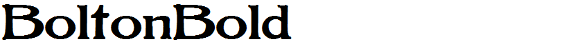 BoltonBold