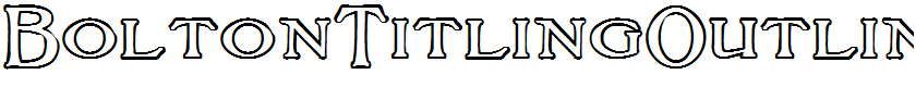 BoltonTitlingOutline