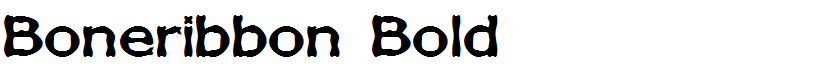 Boneribbon Bold