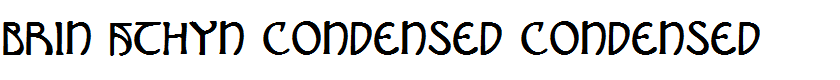 Brin Athyn Condensed Condensed