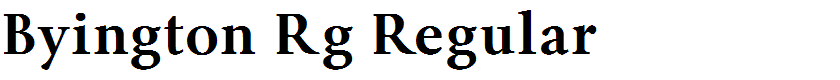 Byington Rg Regular