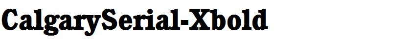 CalgarySerial-Xbold