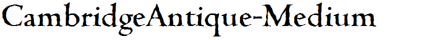 CambridgeAntique-Medium