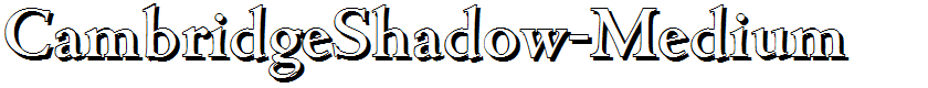 CambridgeShadow-Medium