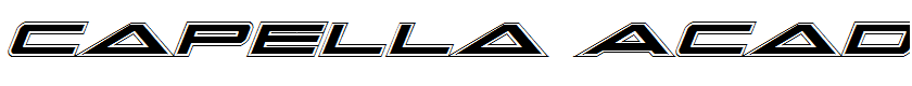 Capella Academy Italic Italic