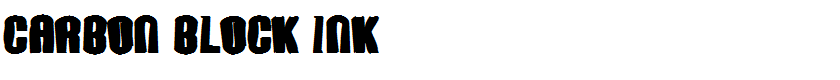 Carbon Block Ink