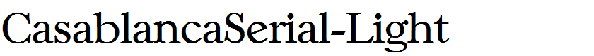 CasablancaSerial-Light