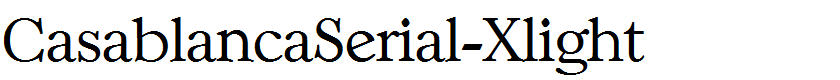 CasablancaSerial-Xlight