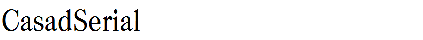 CasadSerial