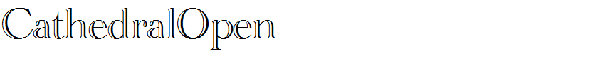 CathedralOpen