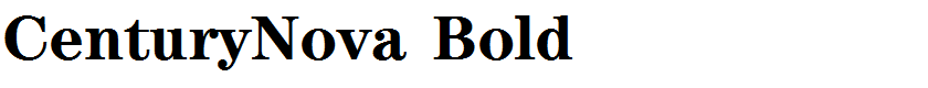 CenturyNova Bold