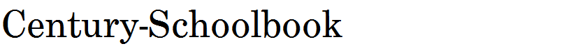 Century-Schoolbook