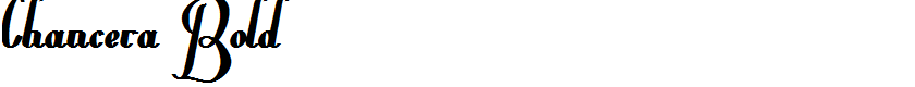 Chancera Bold