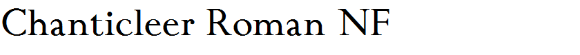 Chanticleer Roman NF