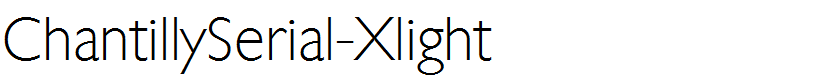 ChantillySerial-Xlight