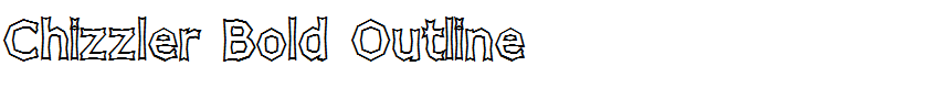 Chizzler Bold Outline