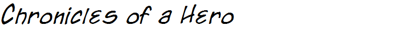 Chronicles of a Hero