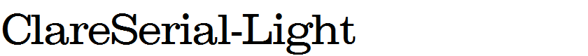 ClareSerial-Light