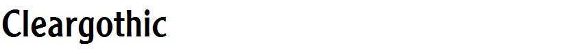 Cleargothic