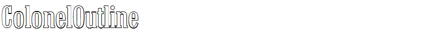 ColonelOutline