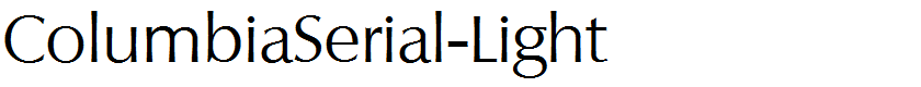 ColumbiaSerial-Light