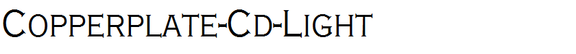 Copperplate-Cd-Light