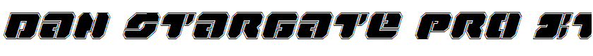 Dan Stargate Pro Italic Italic