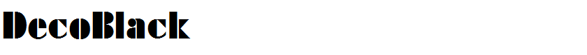 DecoBlack