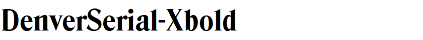 DenverSerial-Xbold