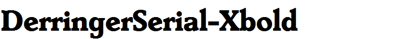 DerringerSerial-Xbold