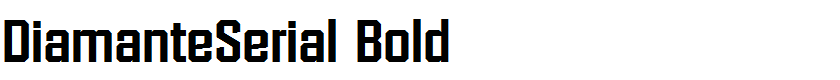 DiamanteSerial Bold
