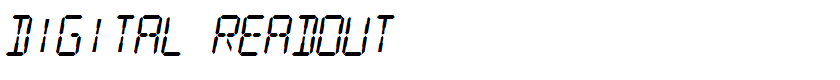 Digital Readout