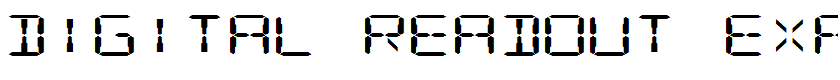 Digital Readout ExpUpright