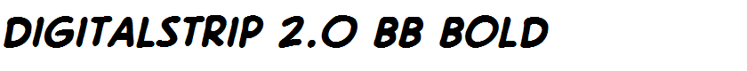 DigitalStrip 2.0 BB Bold
