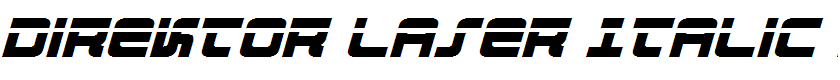 Direktor Laser Italic Italic