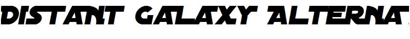 Distant Galaxy Alternate Italic
