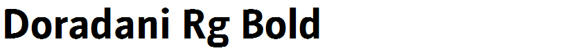 Doradani Rg Bold