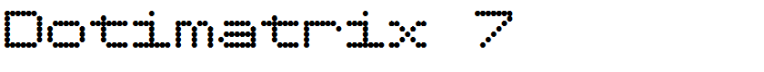Dotimatrix 7