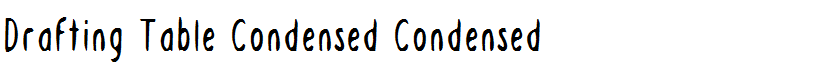 Drafting Table Condensed Condensed