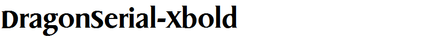 DragonSerial-Xbold