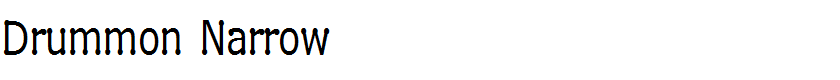 Drummon Narrow
