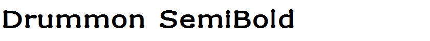 Drummon SemiBold