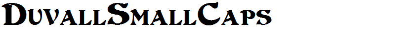 DuvallSmallCaps
