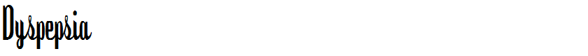 Dyspepsia
