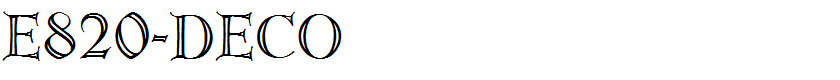 E820-Deco