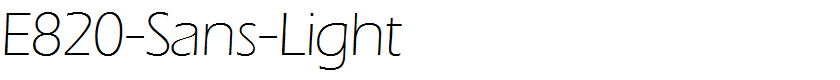 E820-Sans-Light
