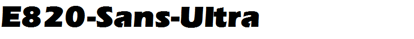 E820-Sans-Ultra