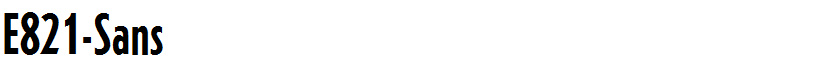 E821-Sans