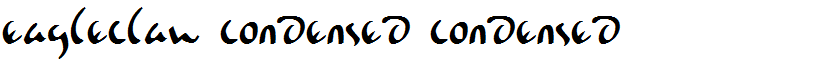 Eagleclaw Condensed Condensed