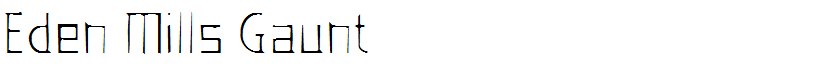 Eden Mills Gaunt